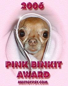 Pink Binkit Award